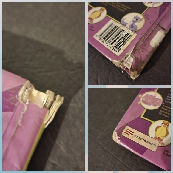 Pokemon Race To Danger Book Hard Cover Vintage (Outer Cover Damage) - Picture 11 of 11